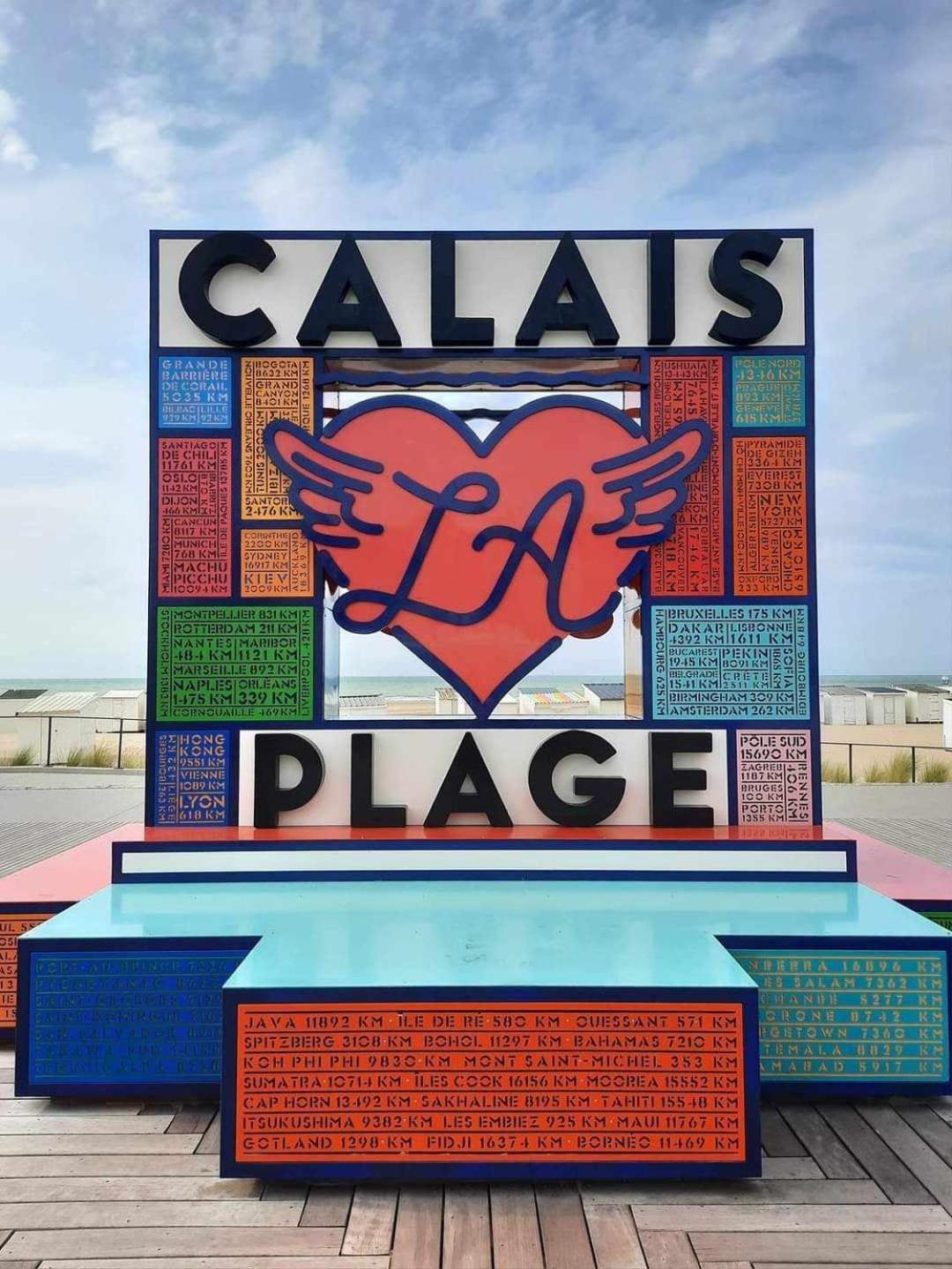 Calais Plage-Gare Appartement Elegant Tout Equipe Exteriér fotografie